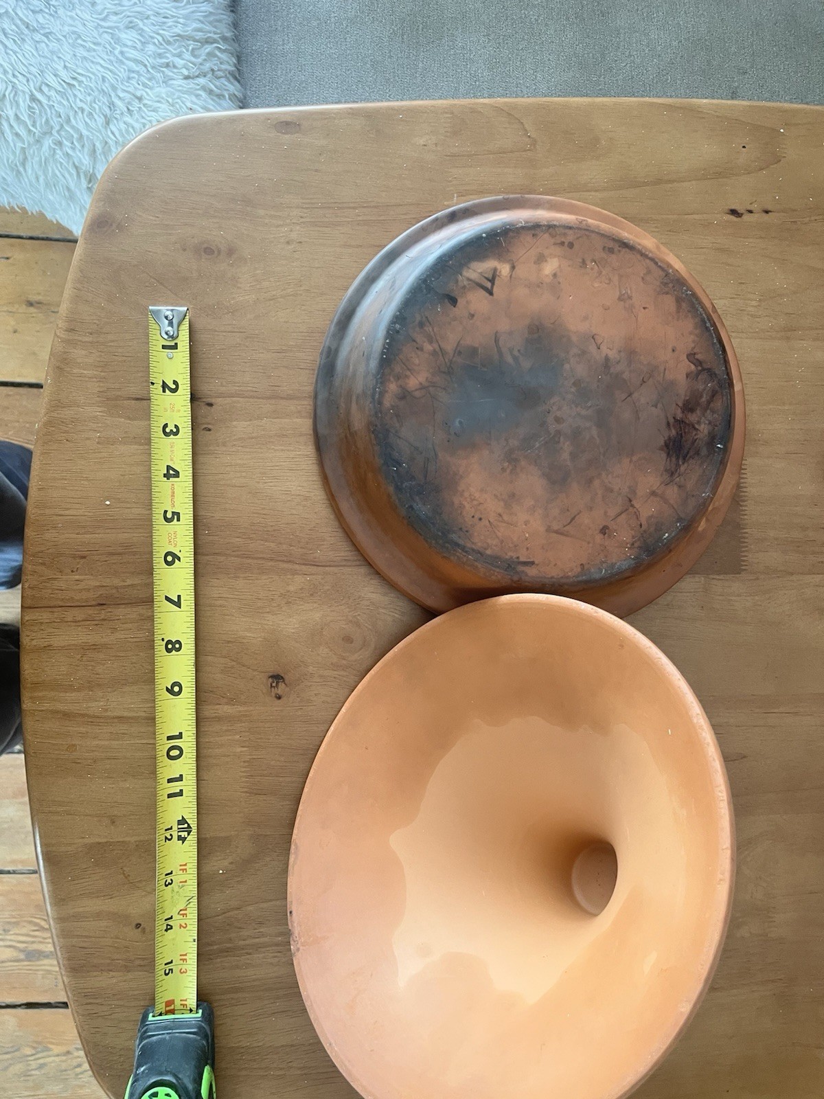 Terracotta Tagine Cooking Pot with Lid, Brown, 11 in Diameter, 8.5 in Height gallery