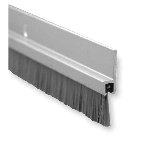 Pemko 18061Cnb36 Anodized Aluminum Door Sweep With 5/8" Brush Insert, 3 Ft. gallery