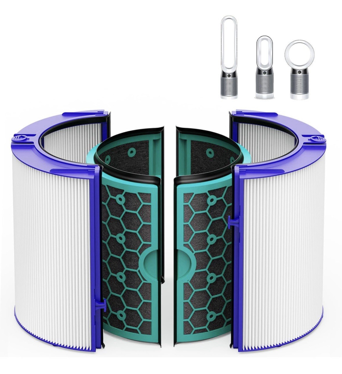TP04 Replacement Filter for Dyson HP04 TP04 DP04 TP05 DP05 Air Purifier - New gallery