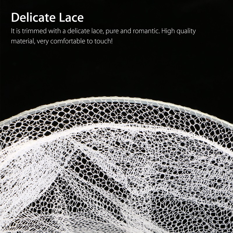 Mosquito Net Bed Queen Size Home Bedding Lace Canopy Princess Elegant Netting US gallery