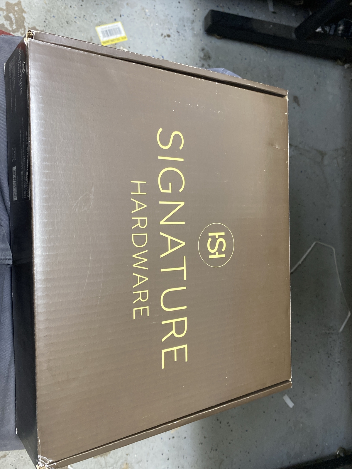 Signature Hardware Lexia Deck Roman Tub Filler - Brushed Gold gallery