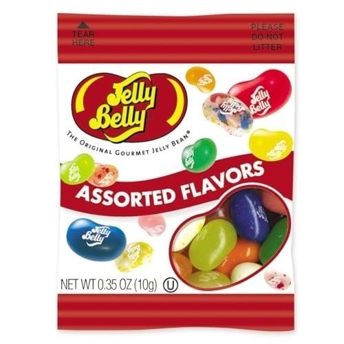 Jelly Belly Individual Packs | 75 PACK | Mini Bags of assorted Jelly Beans |... gallery