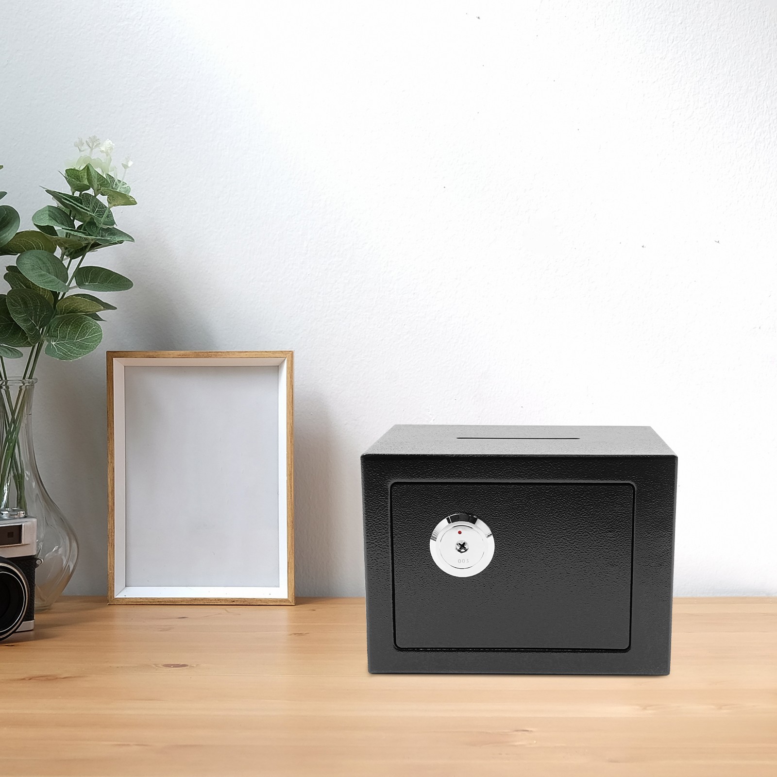 Small Safe Box with Drop Slot, Safe Box for Money, Cash Safe Box for Cabinets gallery