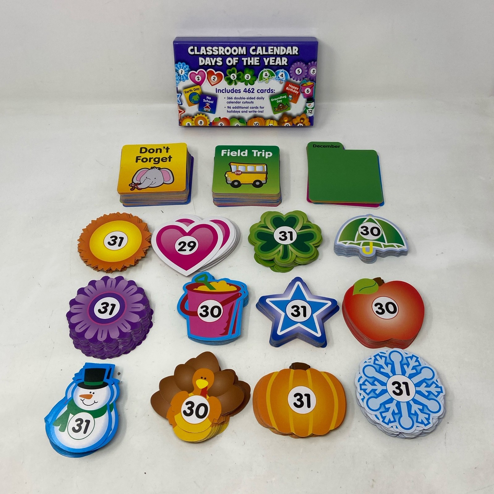 Oriental Trading Classroom Calendar Days of the Year, 3in, Multicolor gallery