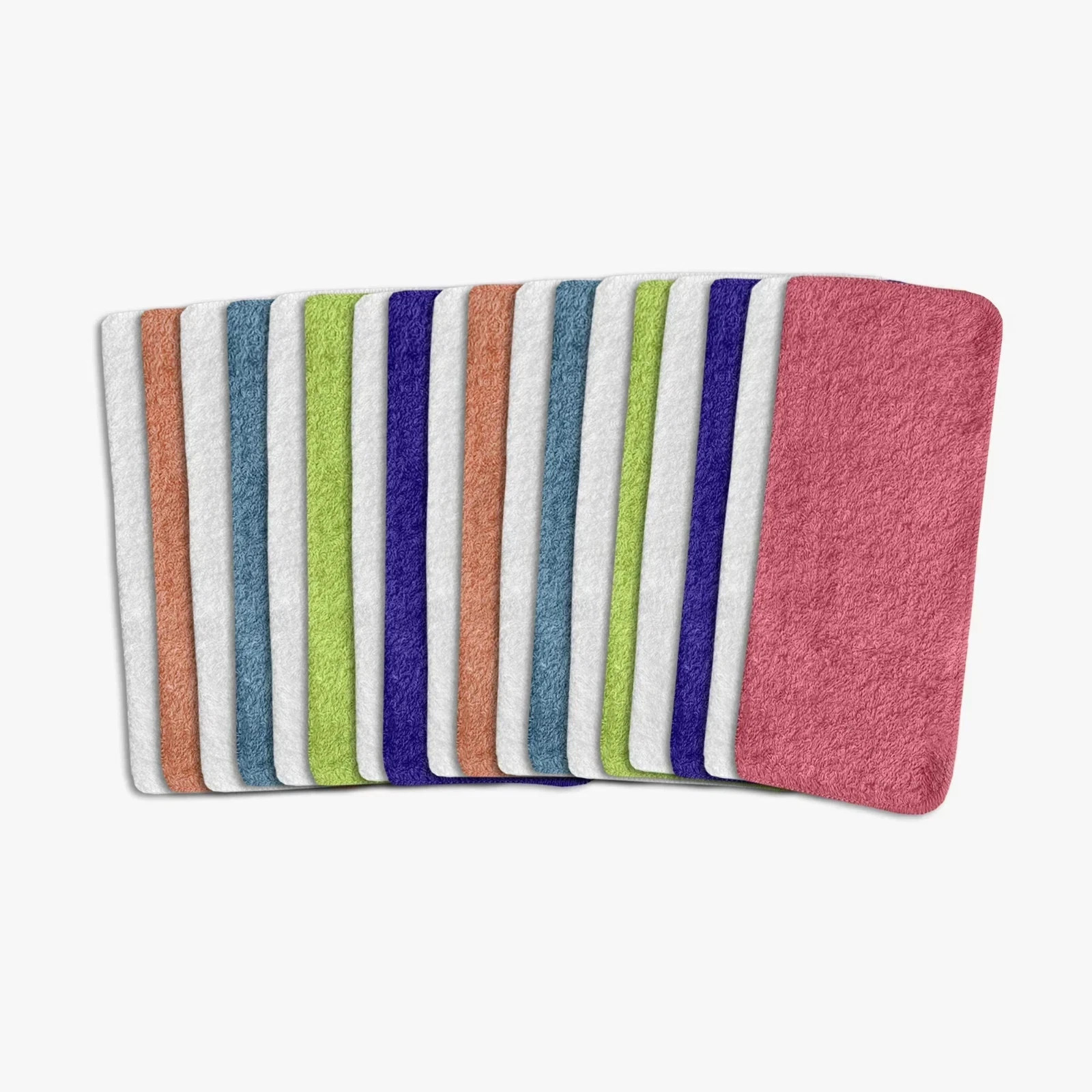 Mainstays 18-Pack Washcloth Bundle, True Bright gallery