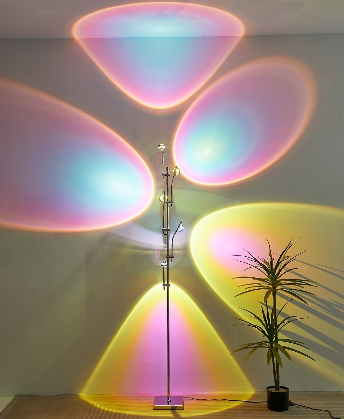 Sunset Floor lamp Unique 5 Head Projector lamp for Bedroom Background Decorat... gallery
