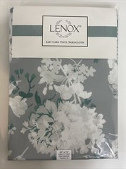 Tablecloth LENOX Rectangle 52″ x 70″ Indoor/Outdoor Vinyl Flannel BRAND-NEW