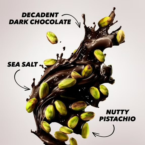 Wonderful Pistachios, No Shells, Chocolate Sea Salt, 4 Ounce Resealable Bag. gallery