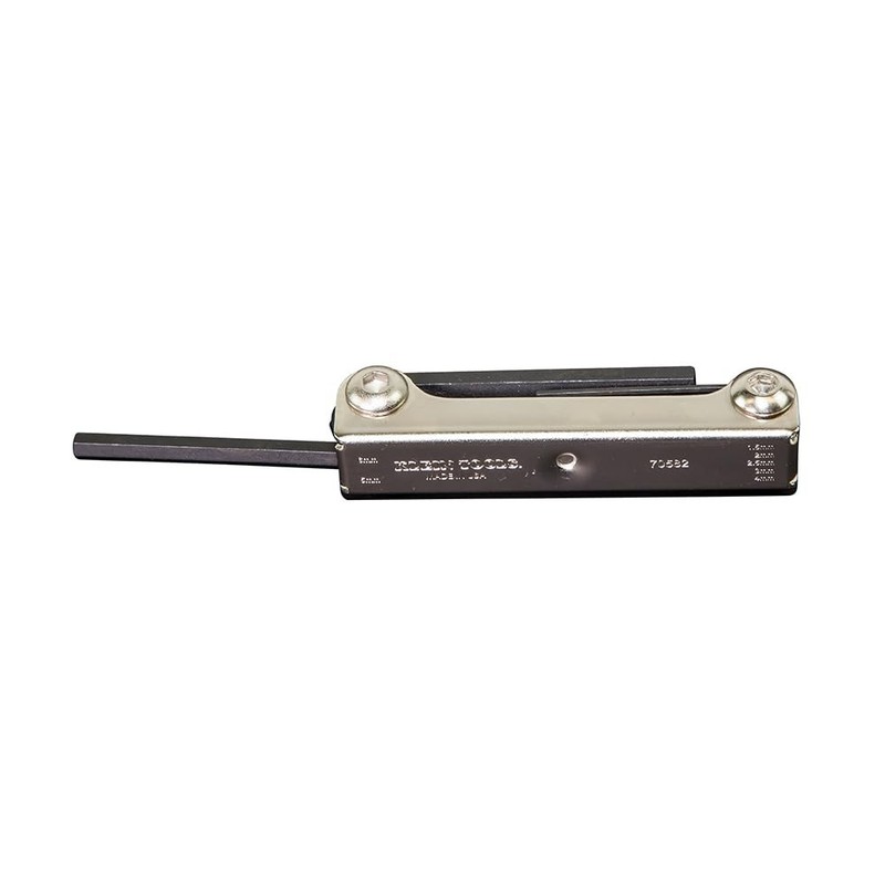 Klein Tools 70582 Folding Hex Key Set 7 Metric Sizes Portable Wrench Set gallery