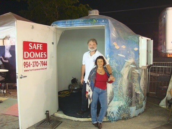 DOMES concrete tornado proof used sheds Northport, Florida gallery