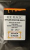 Premium Nylon Mesh Rosin Filter Bags 25 Pack - 2.5" x 4.5" - 37, 90, 120 Microns gallery