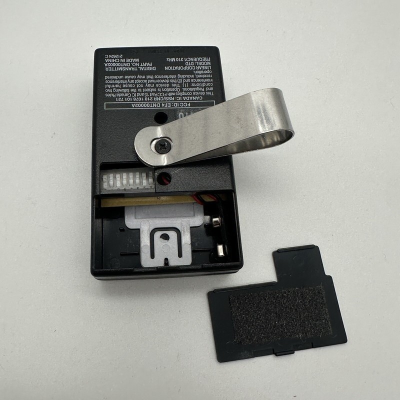Linear DTD Garage Door Opener DNT00002A One Button Remote Control 310MHz gallery