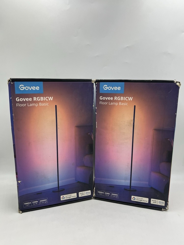 2Pack Govee Free Standing Floor Lamp Basic Model H6076A NEW