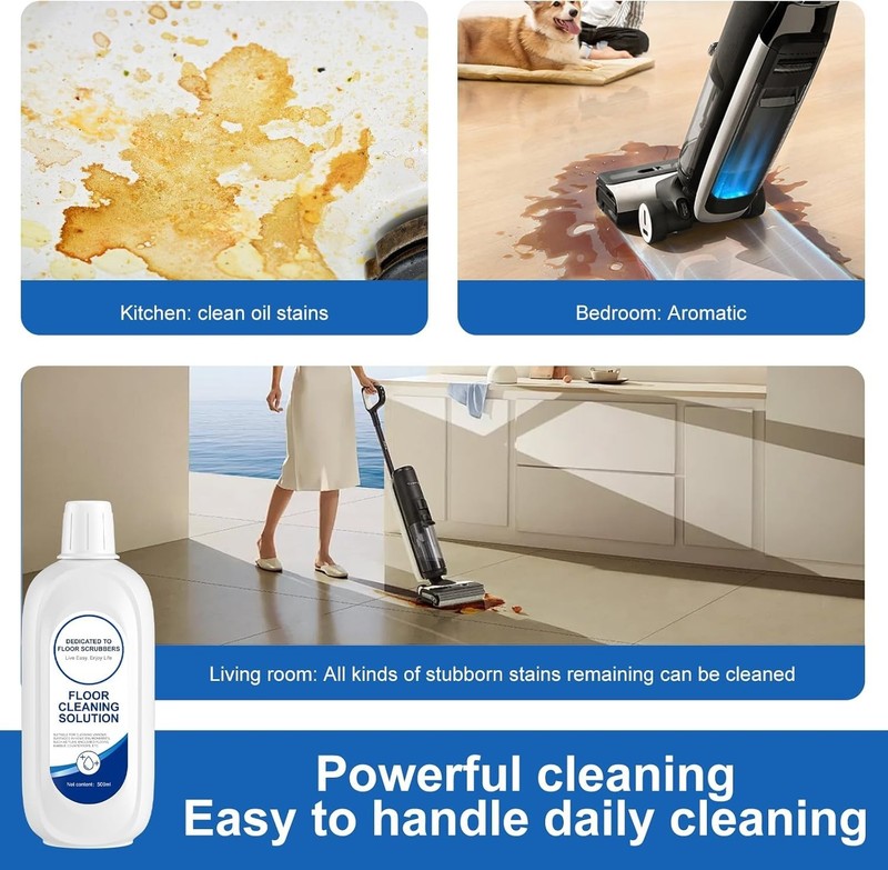 Child-Safe, Pet-Friendly Tineco-Compatible Floor Solution – Deep Clean & Shine gallery