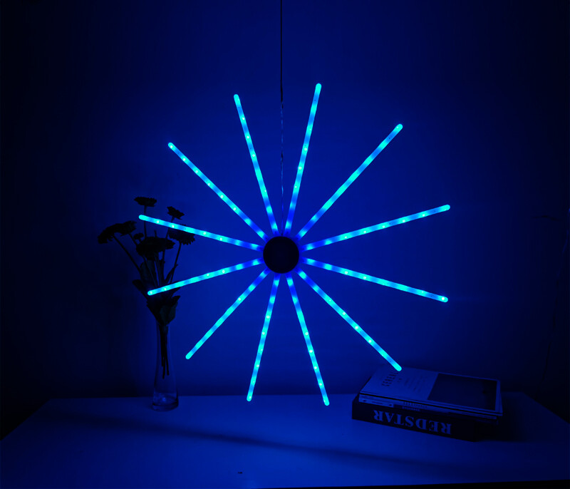 18Modes LED Home Decor Firework Lights With Remote Colorful RGB Lamp for Party gallery