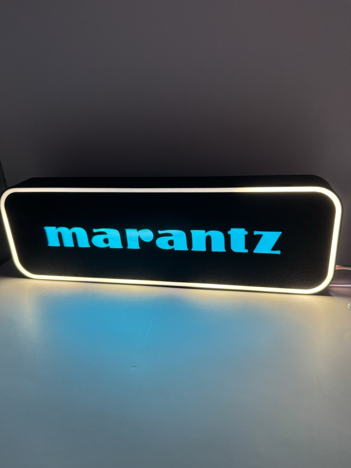 Marantz Light Up LED Sign - Vintage Audio Stereo Equipment - USB Powered gallery