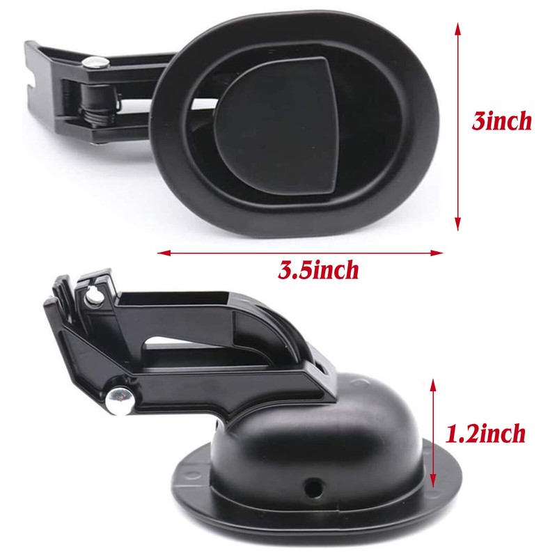 2Pack Universal Recliner Replacement Parts Pull Handle Sofa Couch Release Lever gallery