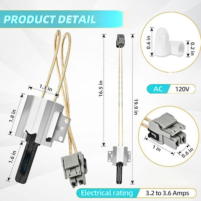 NEW Premier Range Oven Stove Igniter for GE WB13X25500 gallery