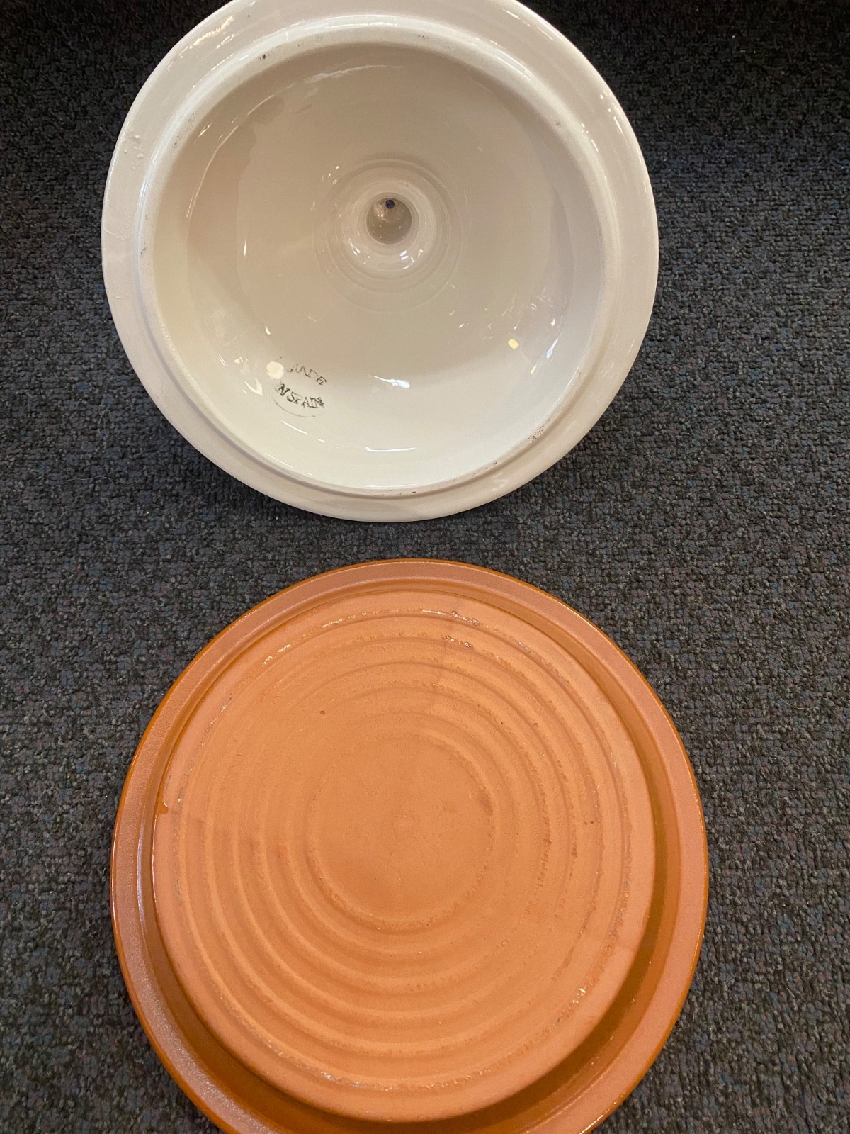 Moroccan Tajine Tagine Cooking Vessel Ceramic Terra Cotta Pot 10.5” gallery