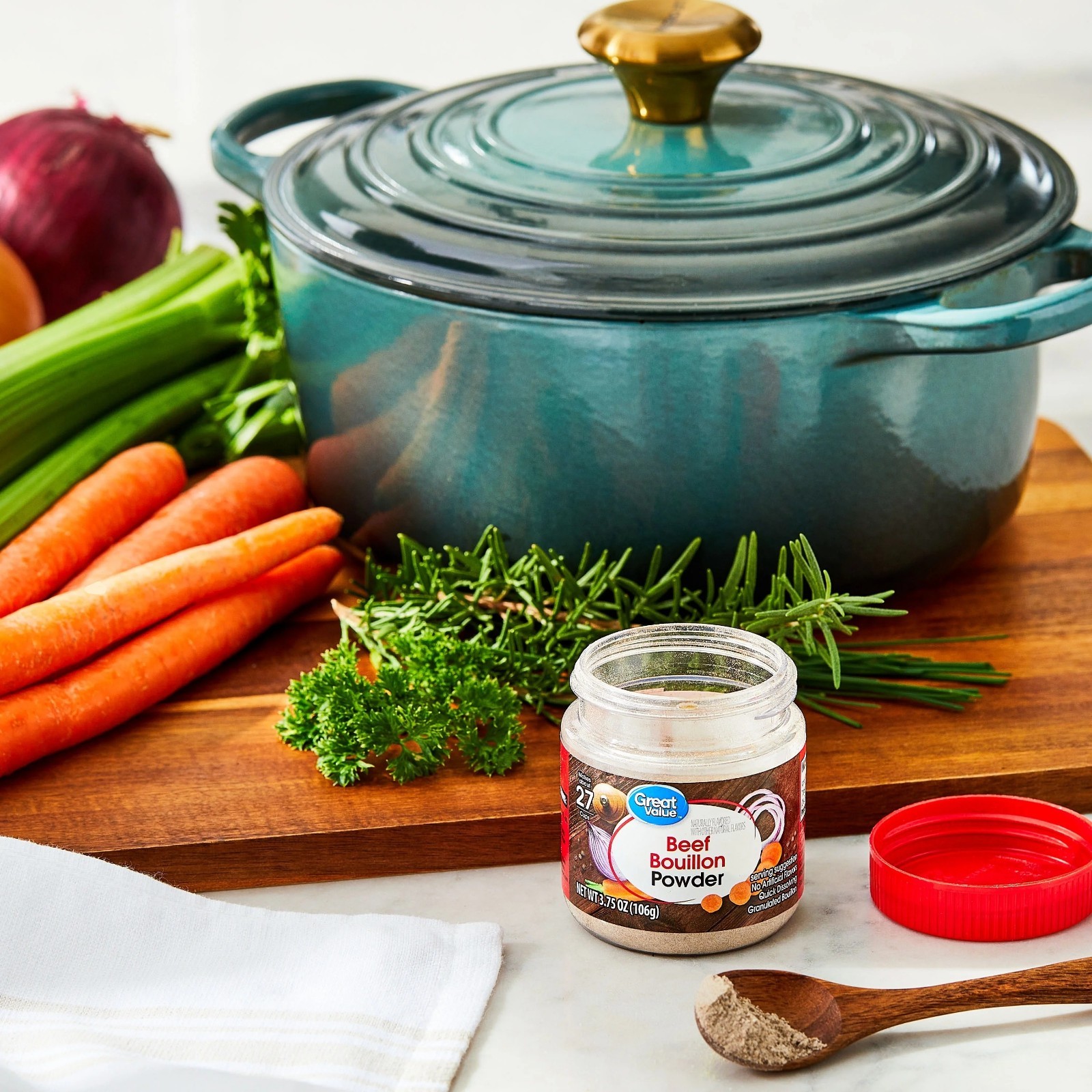 Great Value Beef Bouillon Powder, 3.75 oz Jar gallery