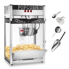 OPEN BOX – Commercial Popcorn Machine Maker Popper with Large 16-Ounce Kettle