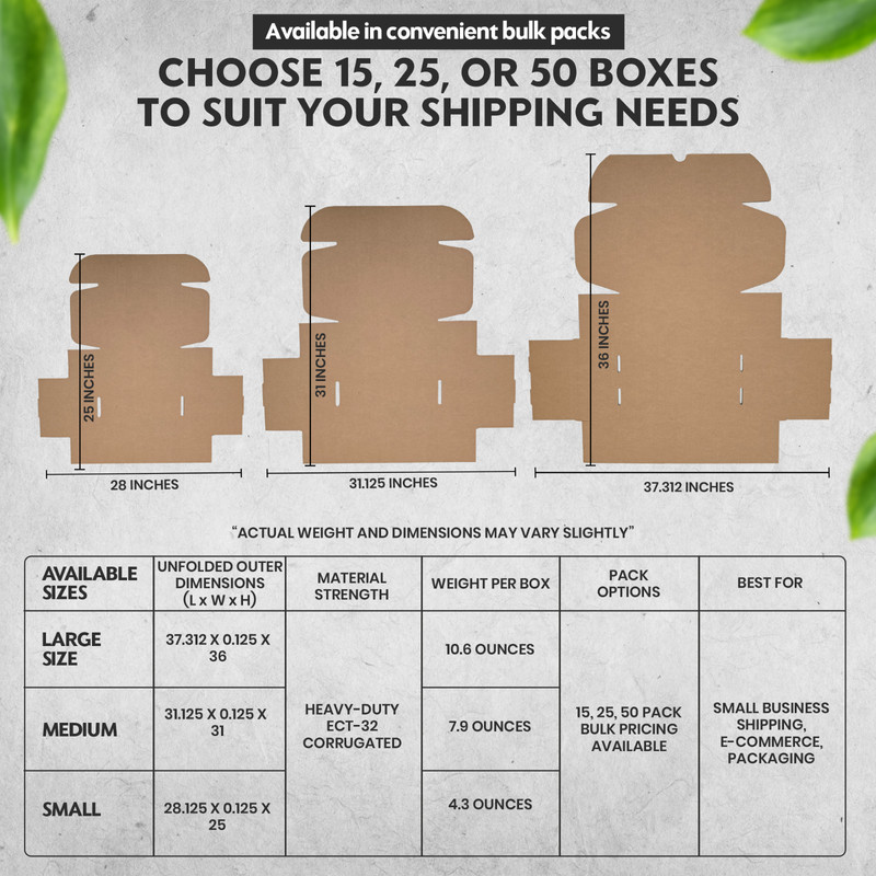 (Small Size) Blank Shipping and Replacement Shoe Box - 9" X 6" X 4.125" gallery