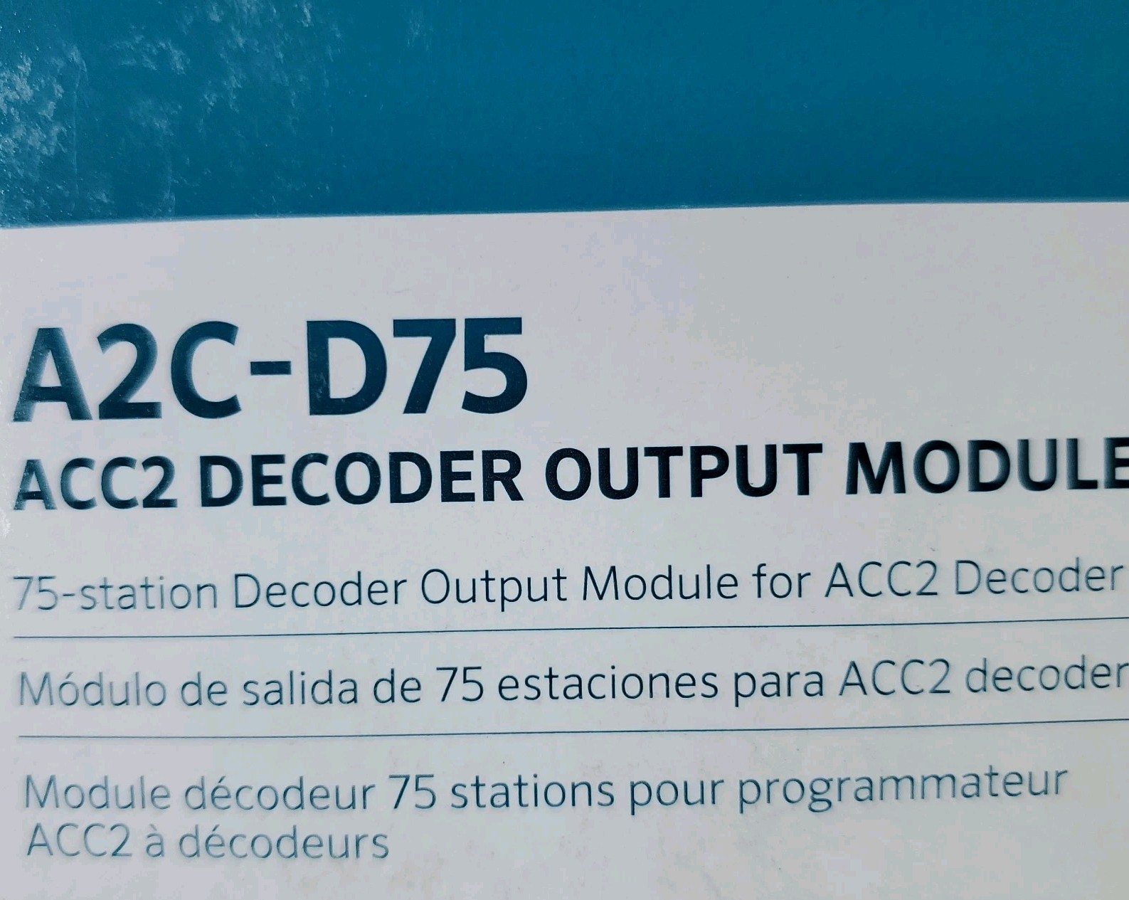 Hunter A2C-D75 75-Station Decoder Expansion Module for ACC2 Decoder Controller gallery