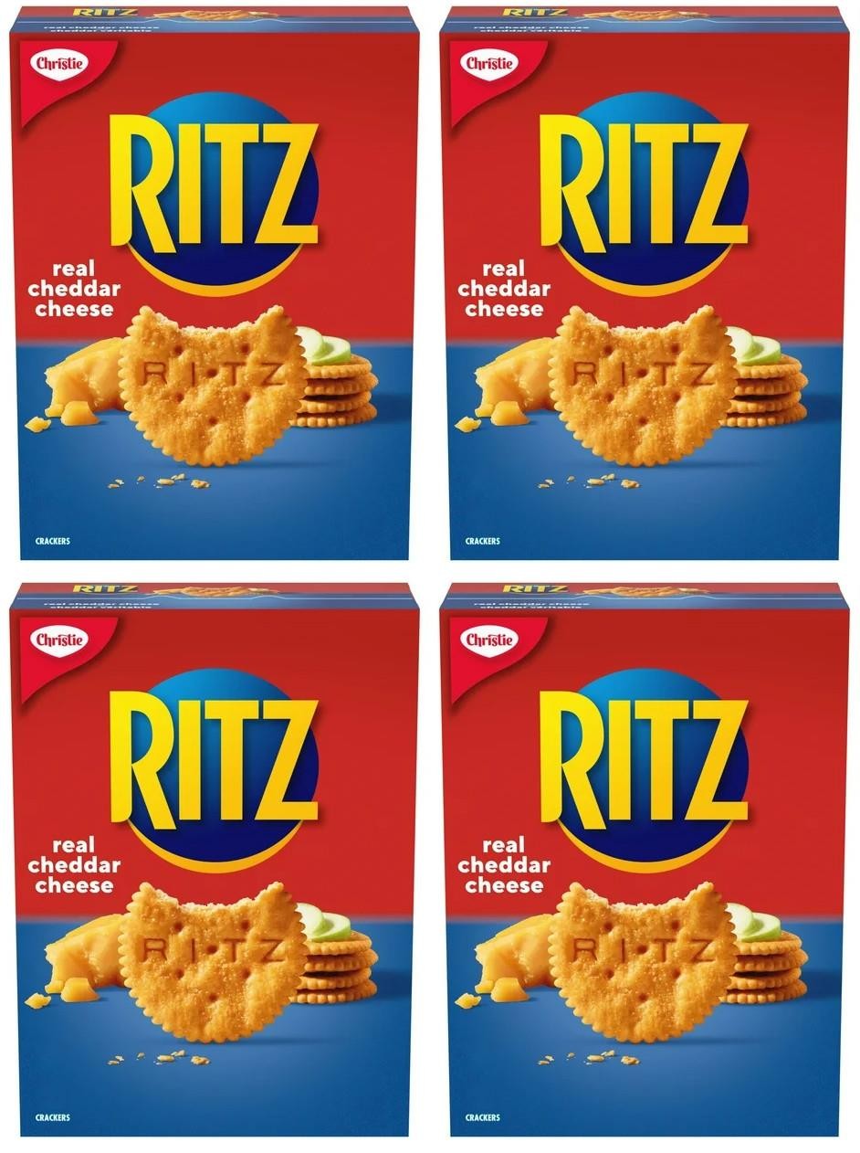 Ritz Real Cheddar Cheese Crackers, 180g (4 Pack) gallery