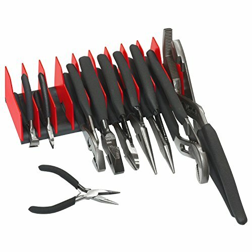 Ernst 5500 10 Tool Plier Pro Organizer- Red/Black gallery