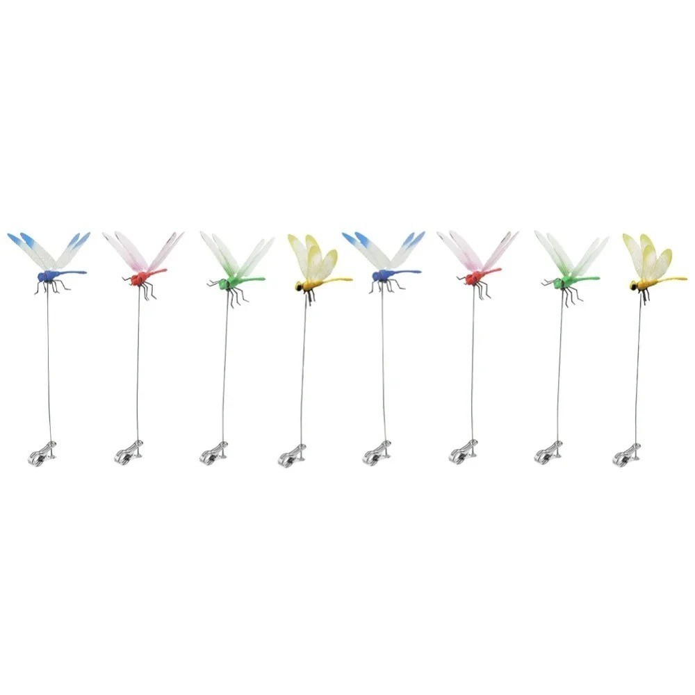 Fake Dragonfly Rod Clip Insect Repellent 3D Artificial Dragonfly Free Ship gallery