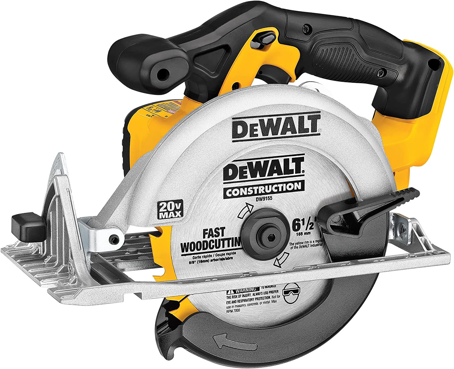 20V MAX Circular Saw, 6-1/2-Inch Blade, 460 MWO Engine, 0-50 Degree Bevel Cap... gallery
