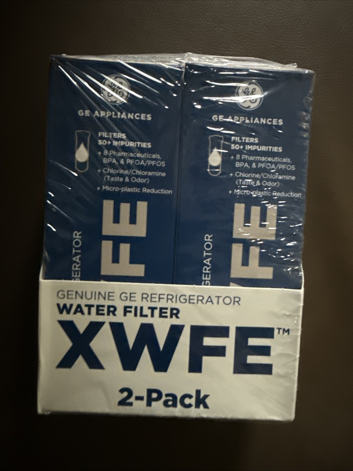 GE XWFE Refrigerator Water Filter, Genuine Replacement Filter, Certified to Red gallery