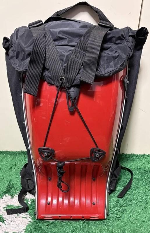 Vintage Blbee-e Boblbee Mentor Hardshell Backpack 20L Red/Black Japan