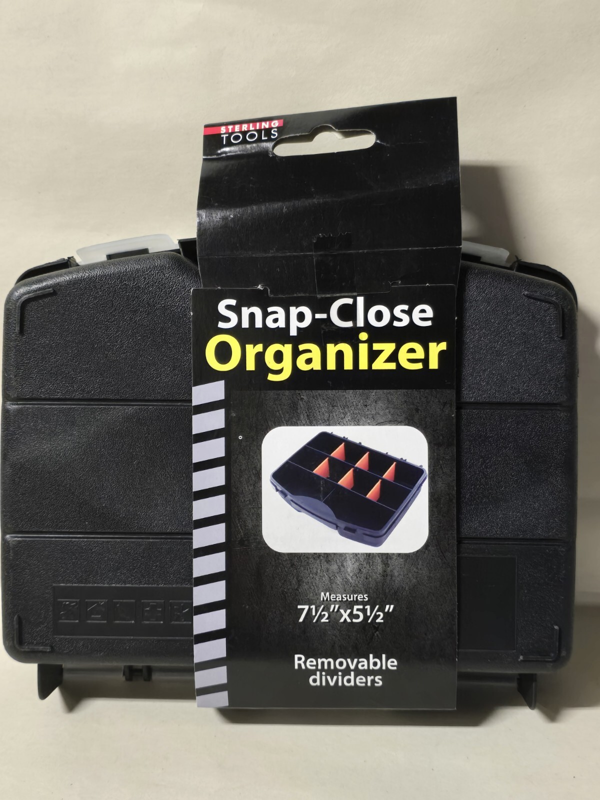 10-Compartment Small Parts Snap Close Plastic Organizer Sterling Tools gallery