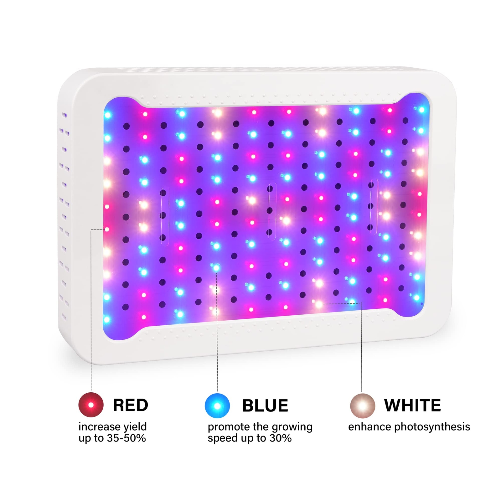 1000W HPS Equivalent LED Grow Light for Indoor Plants Full Spectrum gallery