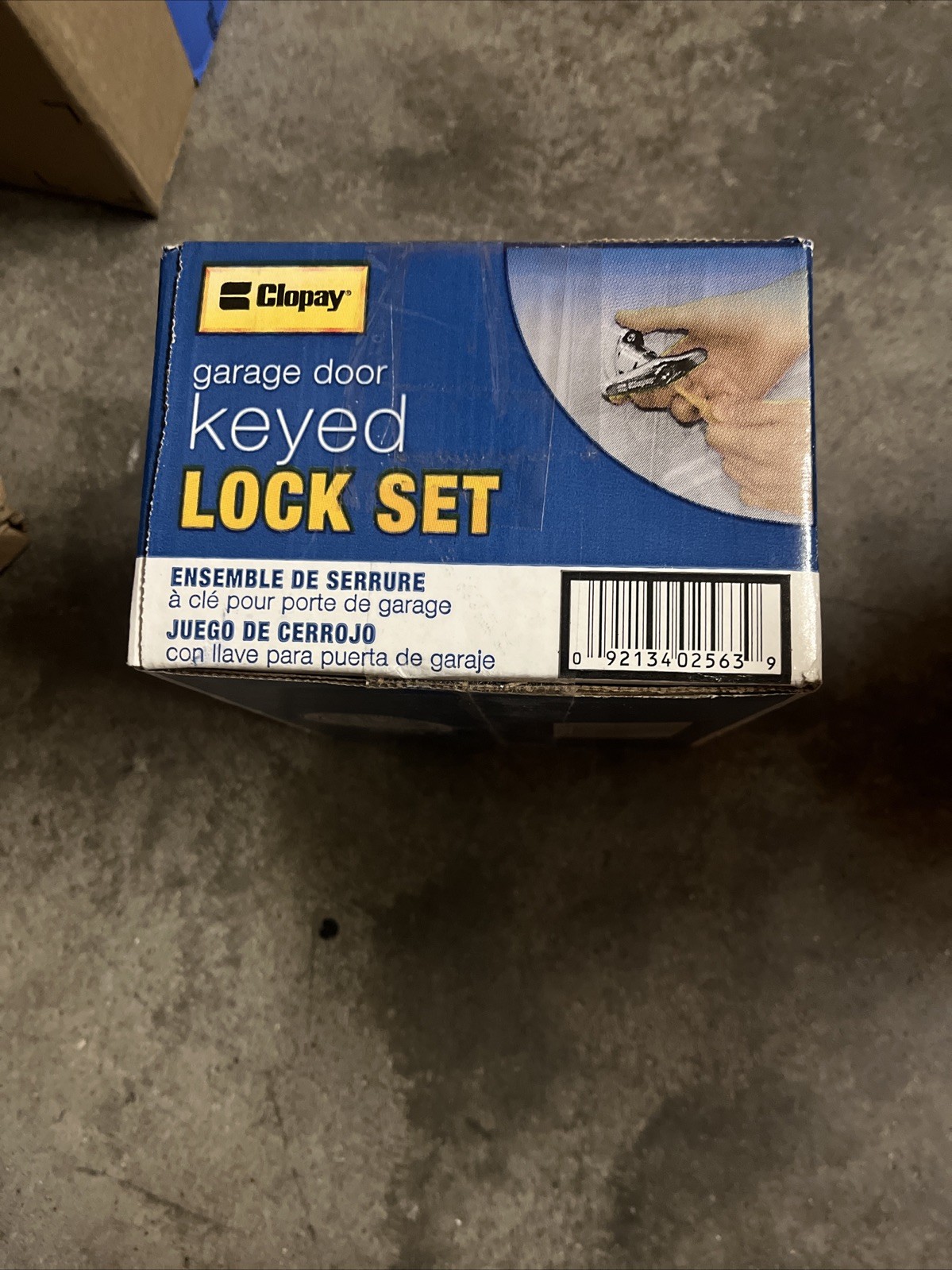 Clopay Garage Door Keyed Lock Set Outdoor Security Open Box gallery
