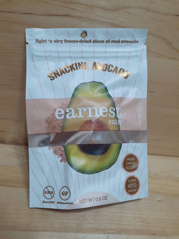 6 PACK FREEZED DRIED EARNEST EATS Roasted SEA SALT Avocado vegan omega NO GMO gallery