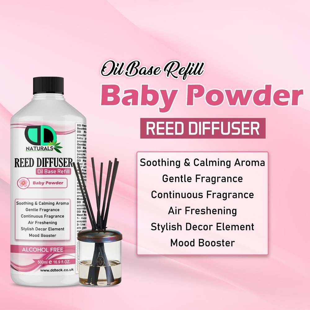 Reed Diffuser Oil Refill - Fine & Designer Fragrances Highly Concentrated!