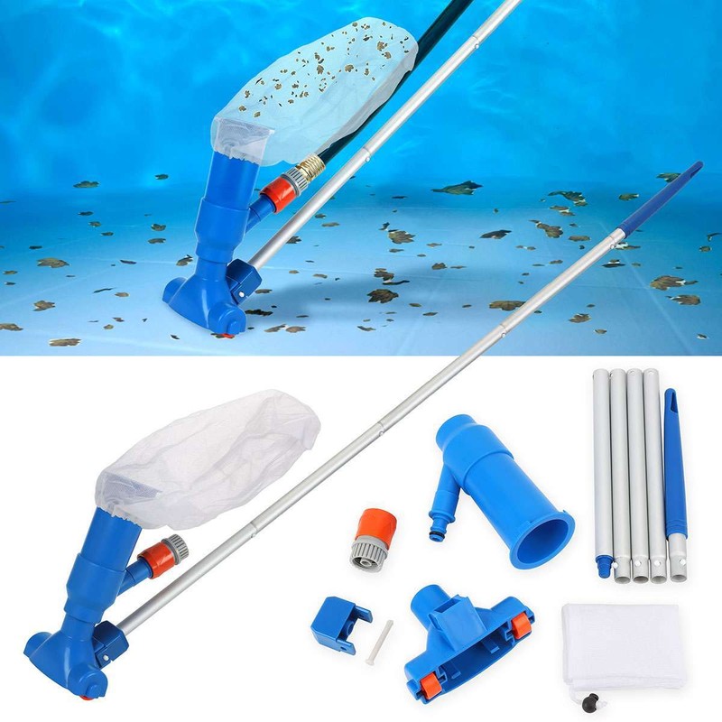 Handheld Vacuum Swimming Pool Jet Cleaner 5Section Pole Ground Spa Pond Fountain gallery