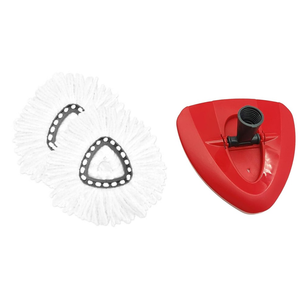 Replacement Mop HEAD For O-Cedar Spin Mop Wring Refill Cleaning brush kit