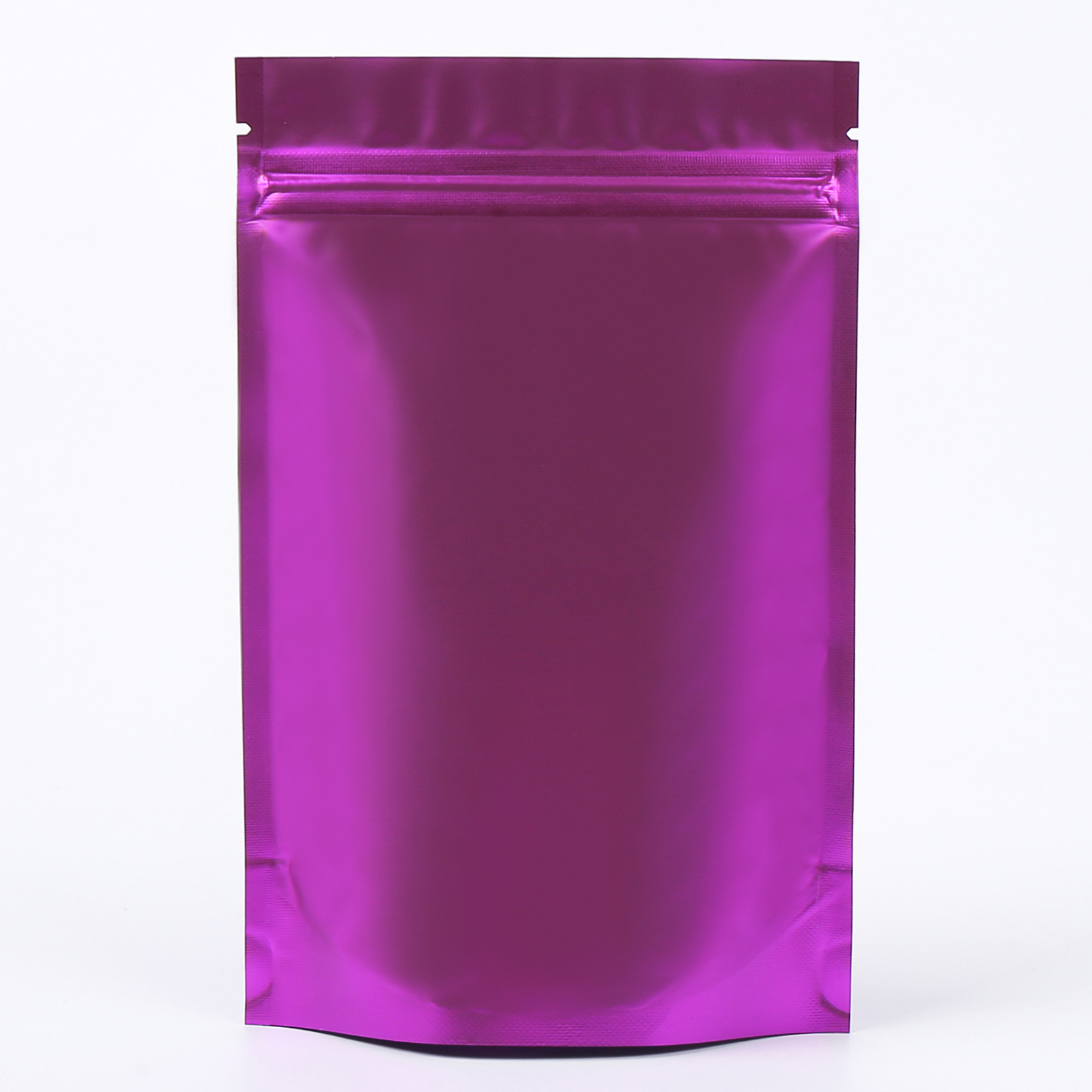 100/500 Metallic Purple Mylar Packaging Bag Resealable Candy Cookie Storage Bags gallery