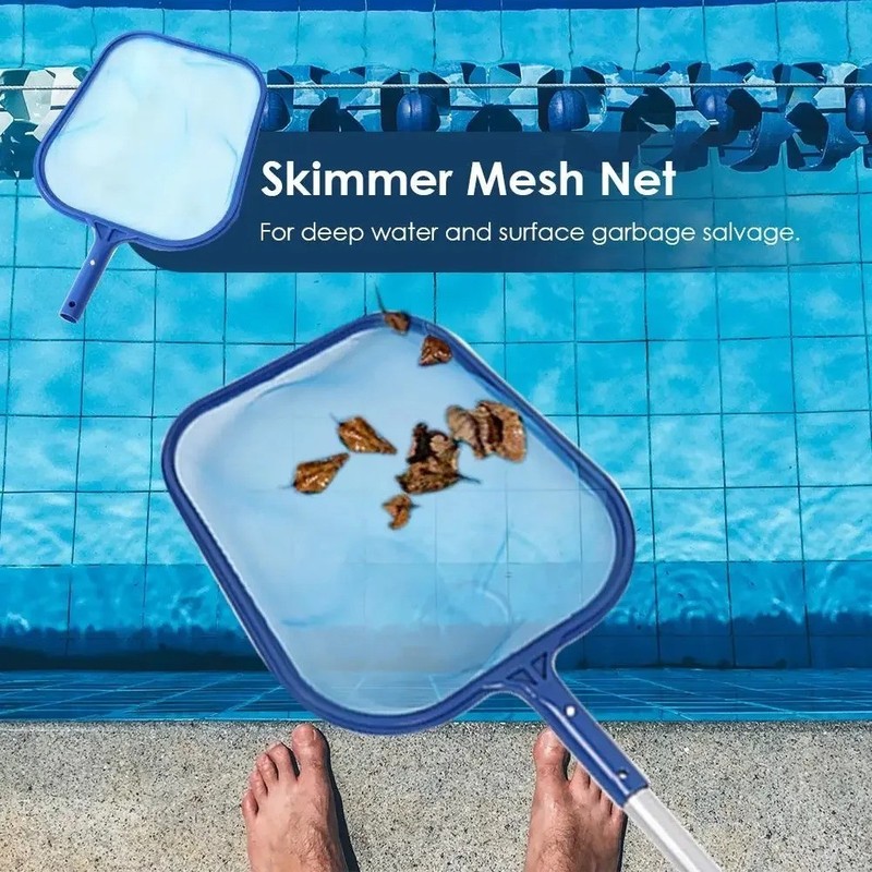 Leaf Skimmer Swimming Pools Cleaning Net Spa Rubbish Skimmer Rake Leaf Mesh Dee gallery