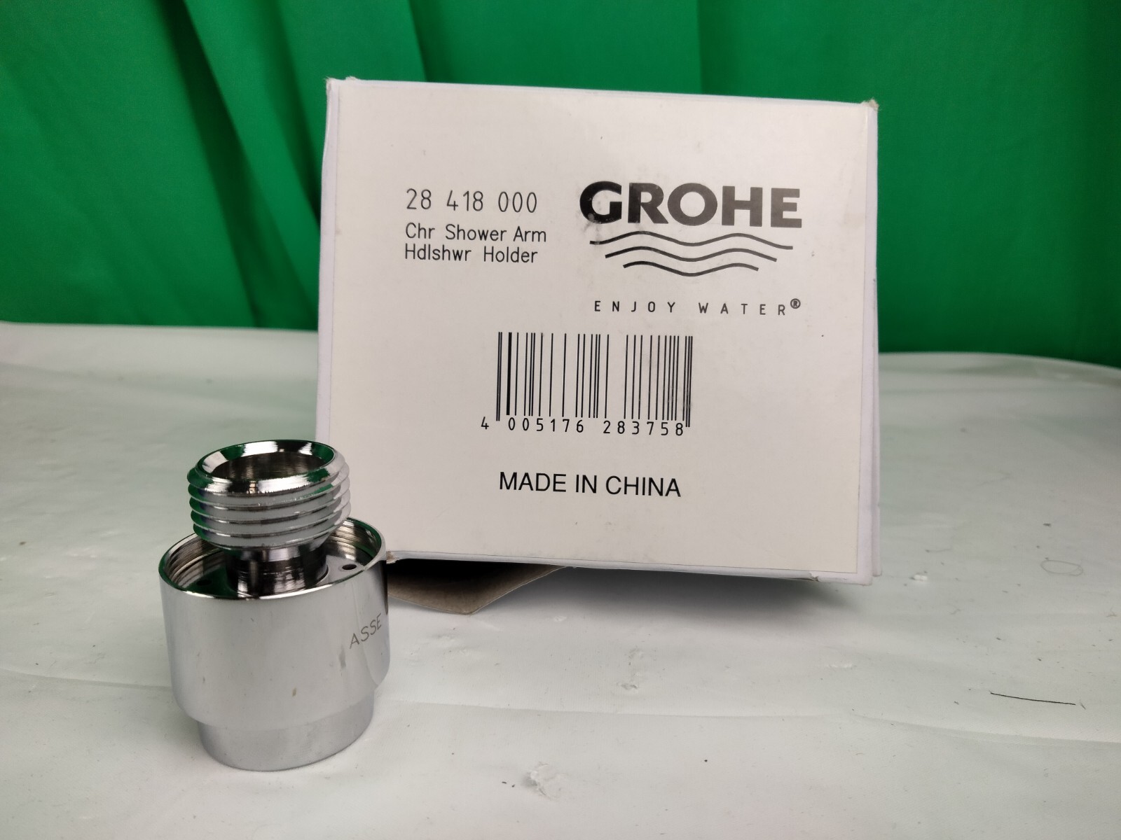 Grohe 28 418 000 Shower Chrome Arm Mount Hand Shower Holder/Union gallery