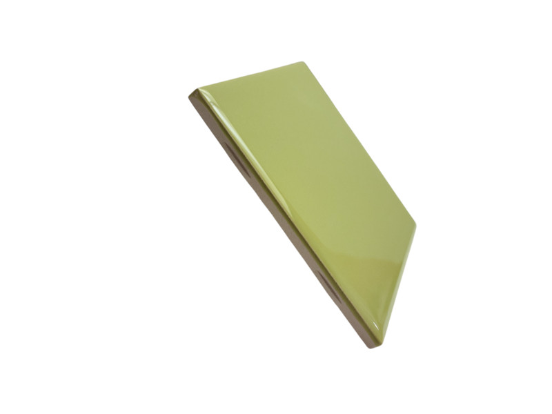 Lime Green Ceramic Tile Shower Backsplash 4.25 in Subway Mid Century Modern gallery