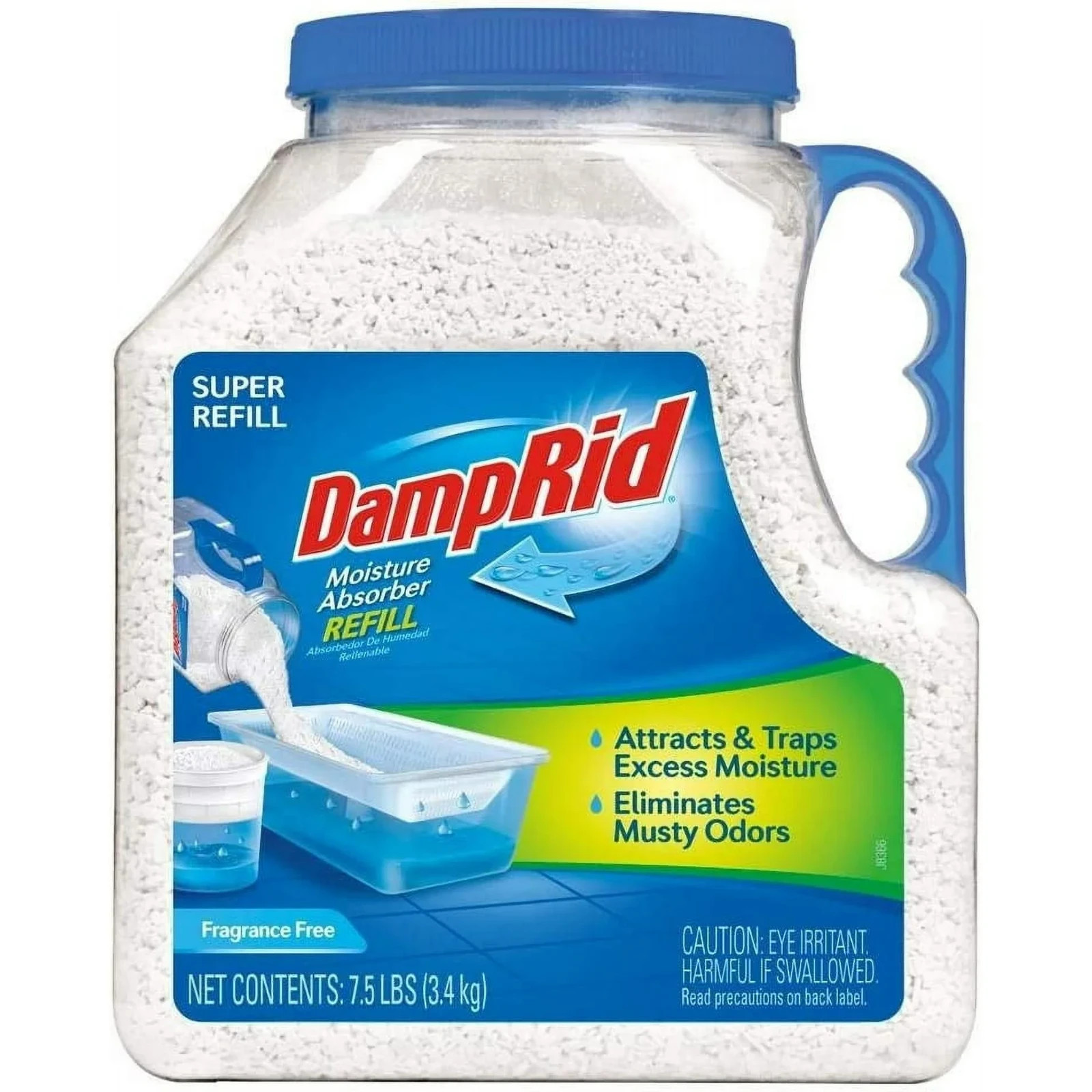 Damp Rid Moisture Absorber Refill Container 7.5 lb (2 Pack) gallery