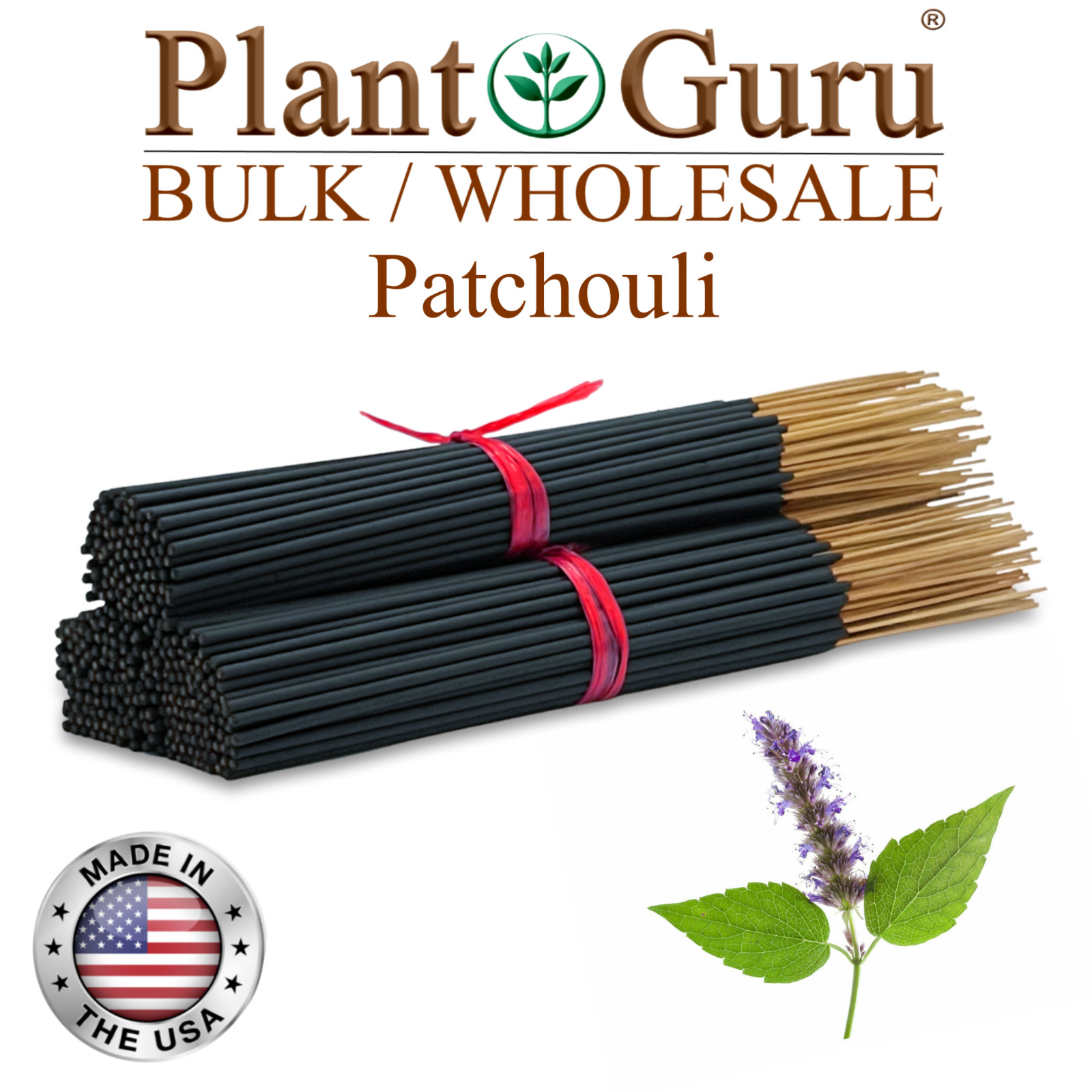 PATCHOULI Incense Sticks 11" Bulk Pack Wholesale Hand Dipped Lot gallery