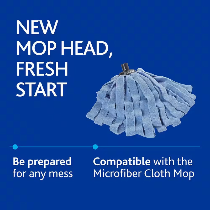Microfiber Wet Cloth Mop Replacement Mop Head (2-Pack) gallery
