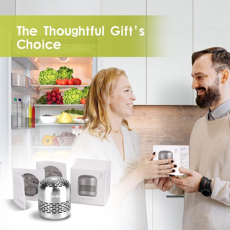 Purriko Refrigerator Deodorizer,Lasts up to 10 Years,Refrigerator Odor Eliminato gallery