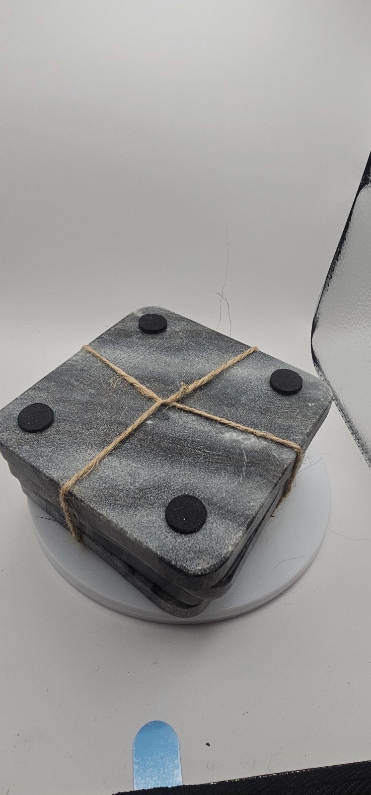 4x4 Marble Coasters Set gallery