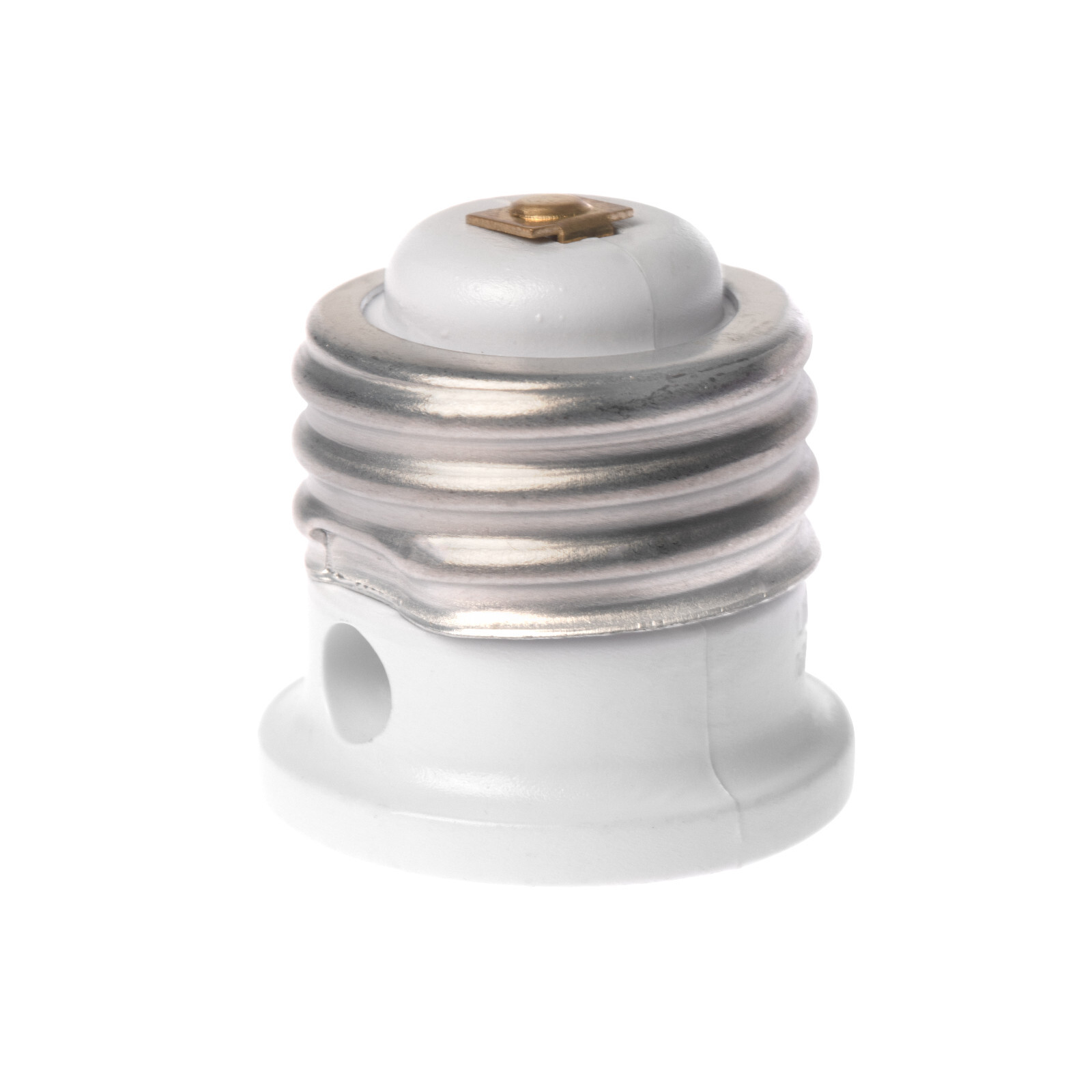 Polarized E26 Base Light Bulb Socket Plug – Convert Any E26 Socket into 2 Prong gallery